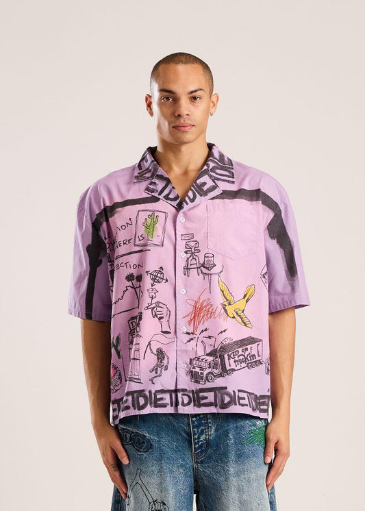 DSM Doodle Button Up Shirt