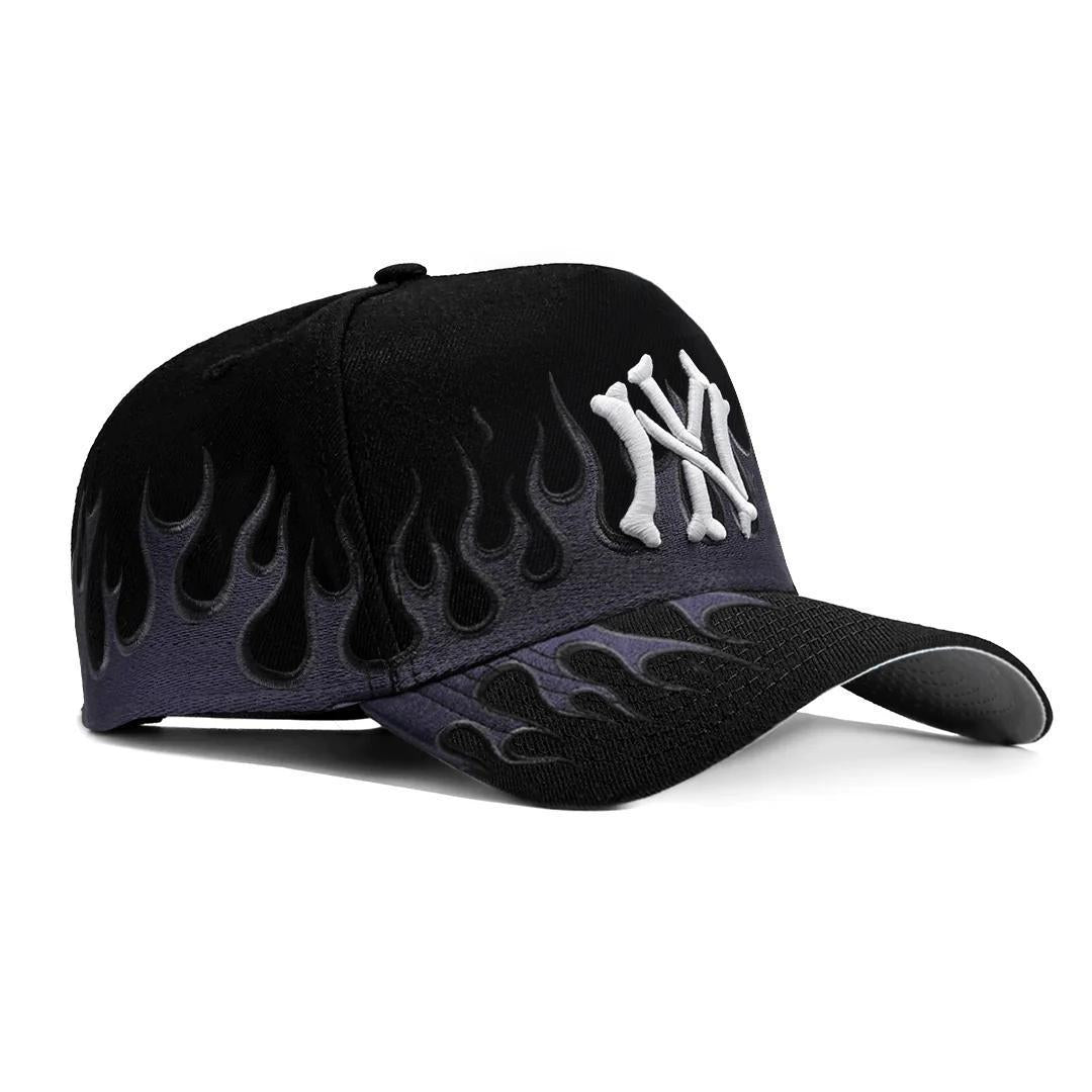 Felicity Flame & Bones Snapback