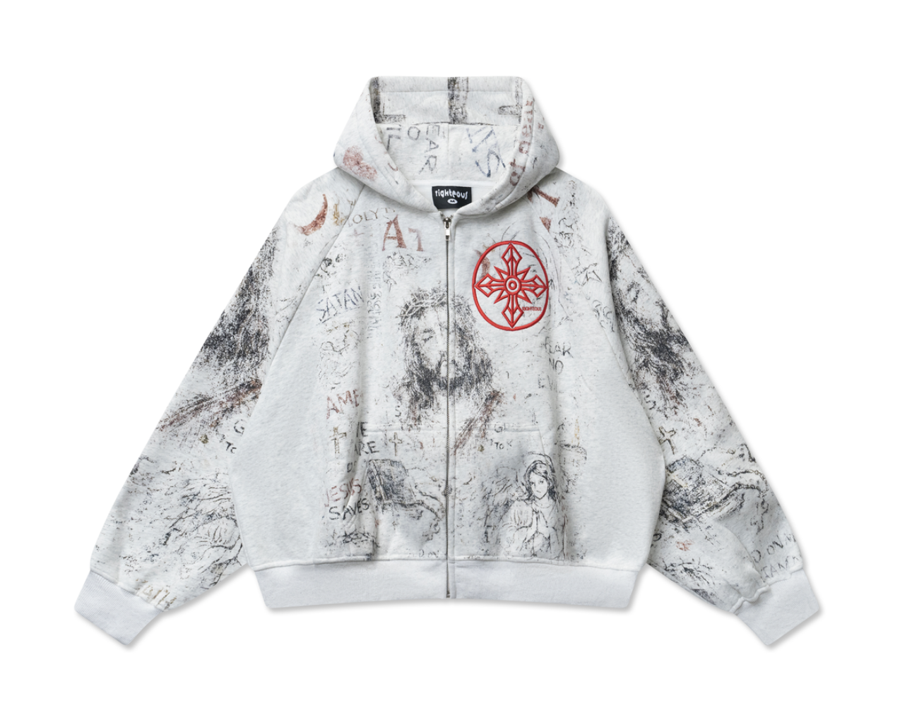W.A.R. Fear No Evil Zip Up