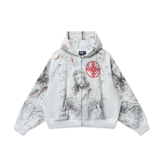 W.A.R. Fear No Evil Zip Up