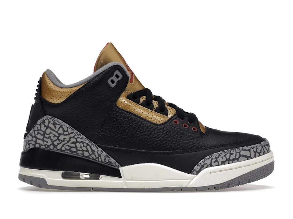 Jordan 3 Retro
Black Cement Gold (Women's)