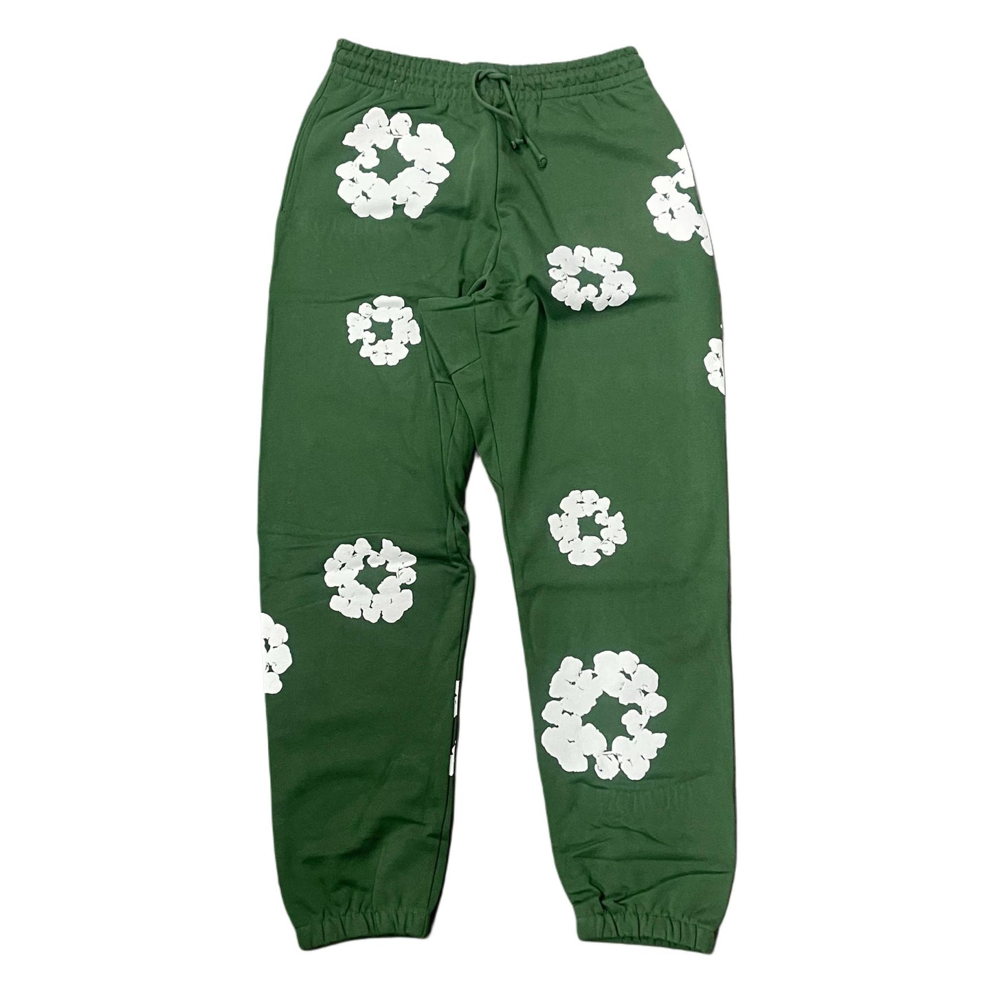 Denim Tears Cotton Wreath Sweatpants Green