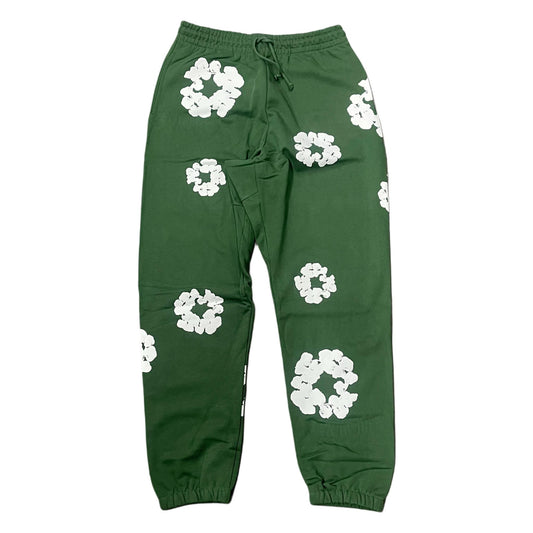 Denim Tears Cotton Wreath Sweatpants Green
