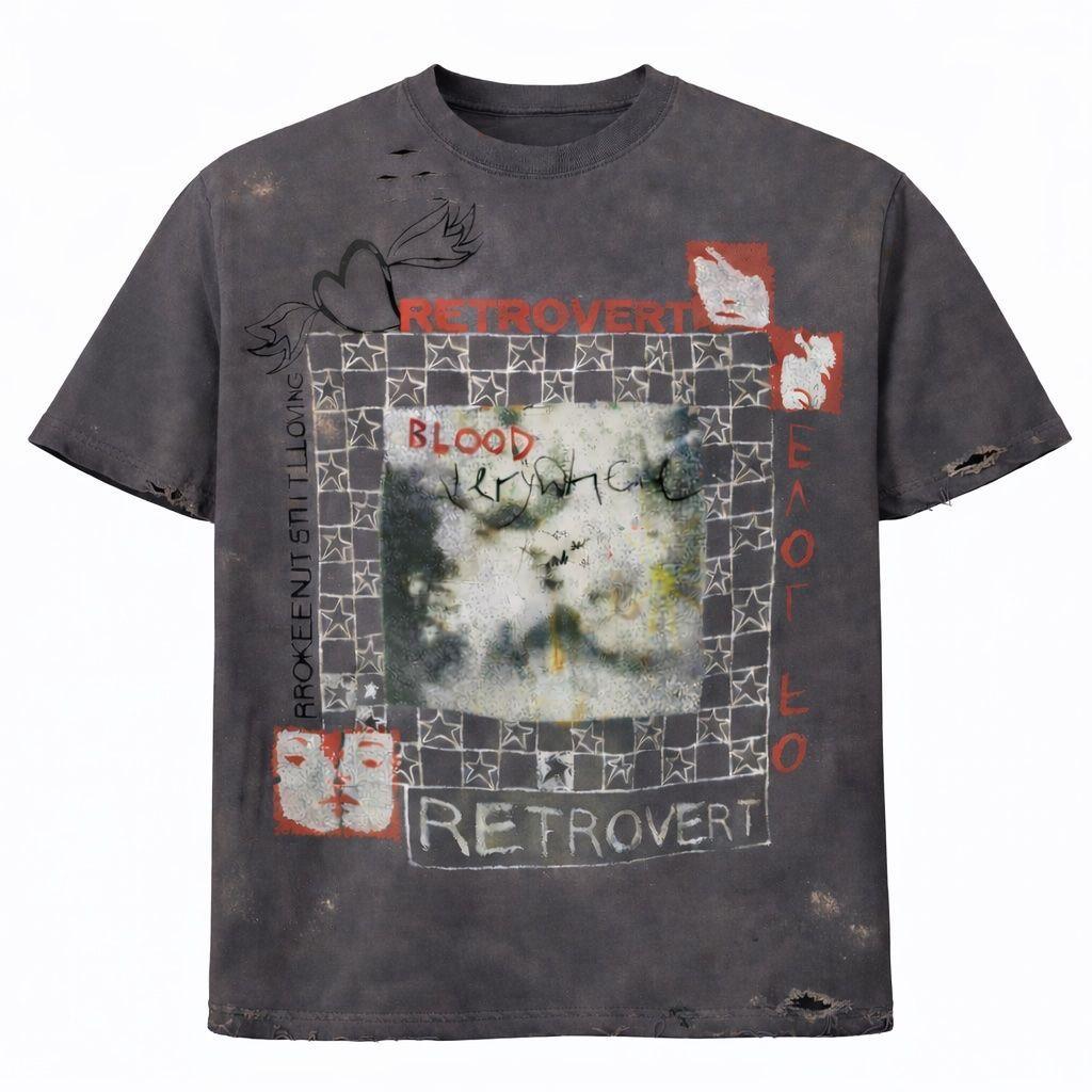 RV Vintage Grid T-shirt