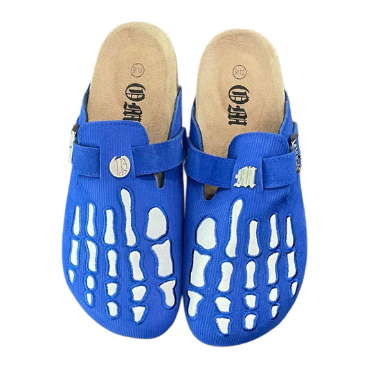 OM Blue Stripe Clog