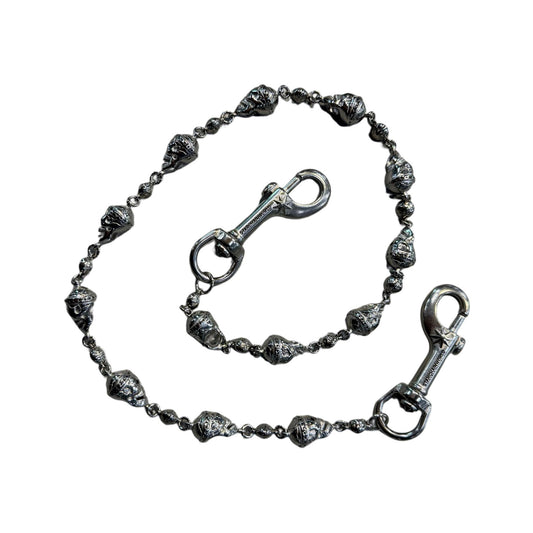 SC Skull Wallet Chain (No Stones)