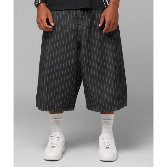 Loiter Hybrid Patch Shorts Black