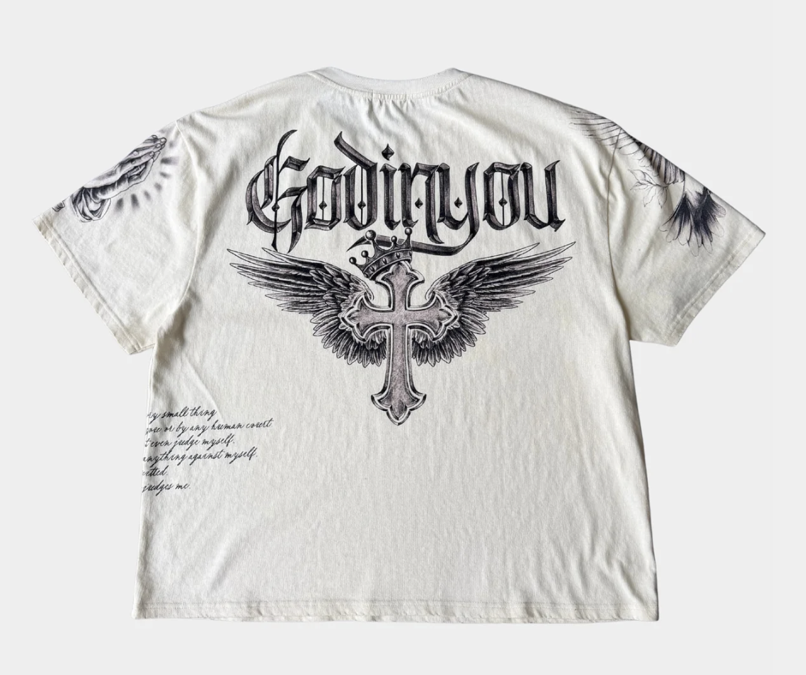 GODINYOU Only God Can Judge Me Tee