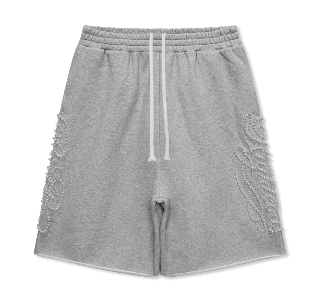 W.A.R. Script Pearl Sweatshorts