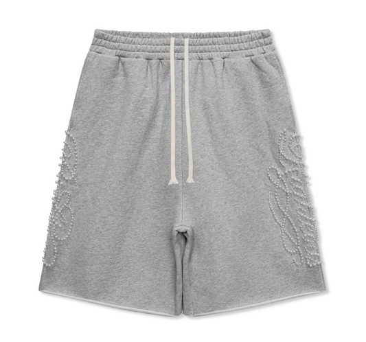 W.A.R. Script Pearl Sweatshorts