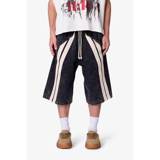 MNML Ultra Baggy Stripe Twill Shorts