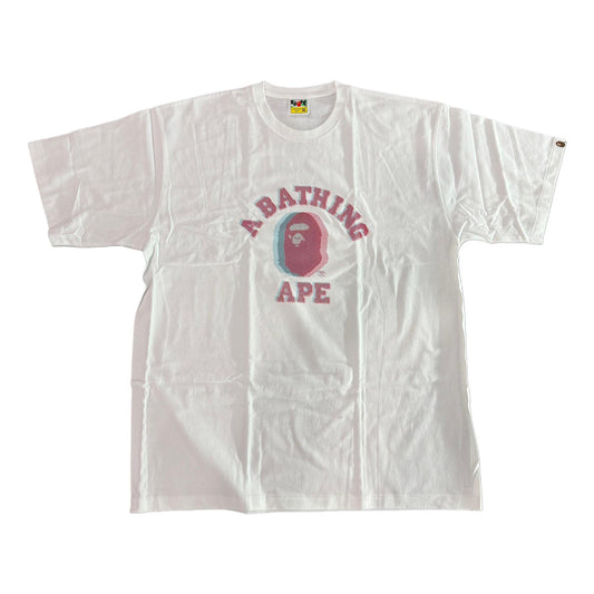 BAPE Glitch Art College Tee