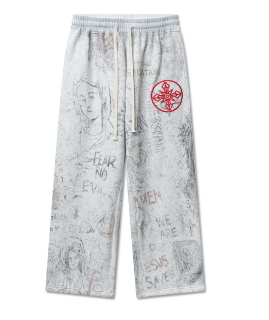 W.A.R Fear No Evil Sweatpants