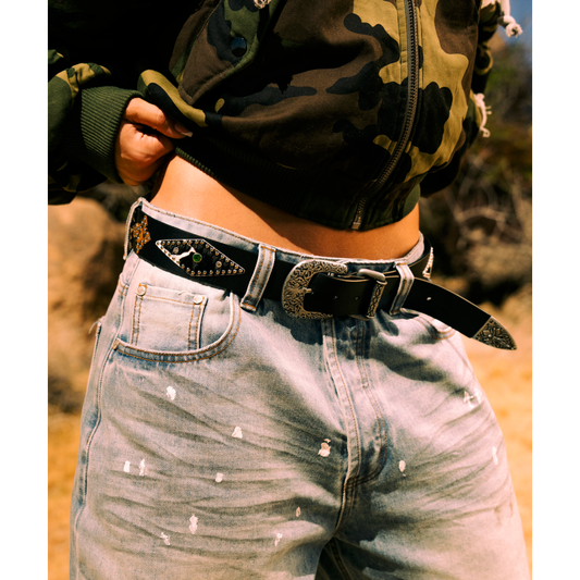W.A.R. Blessed Studded Belt