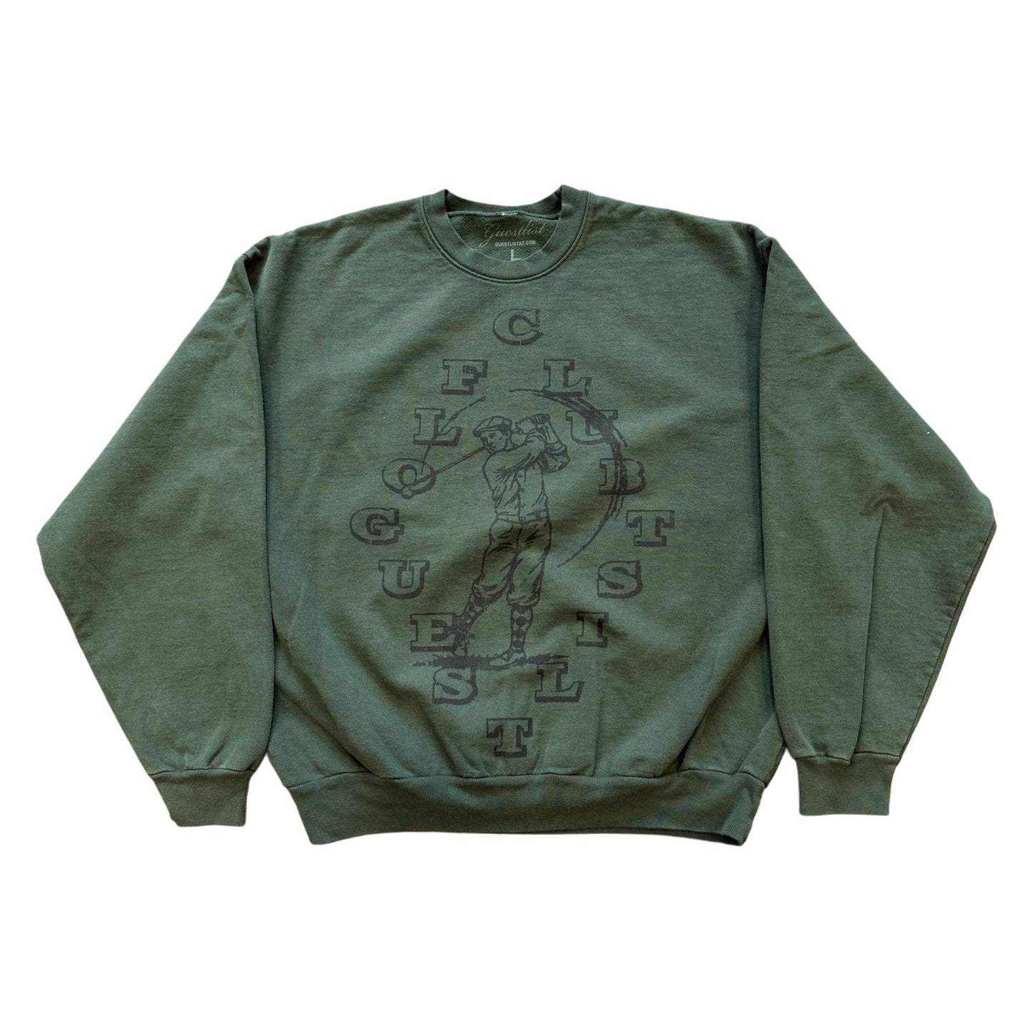 Guest List Tee Off Crewneck