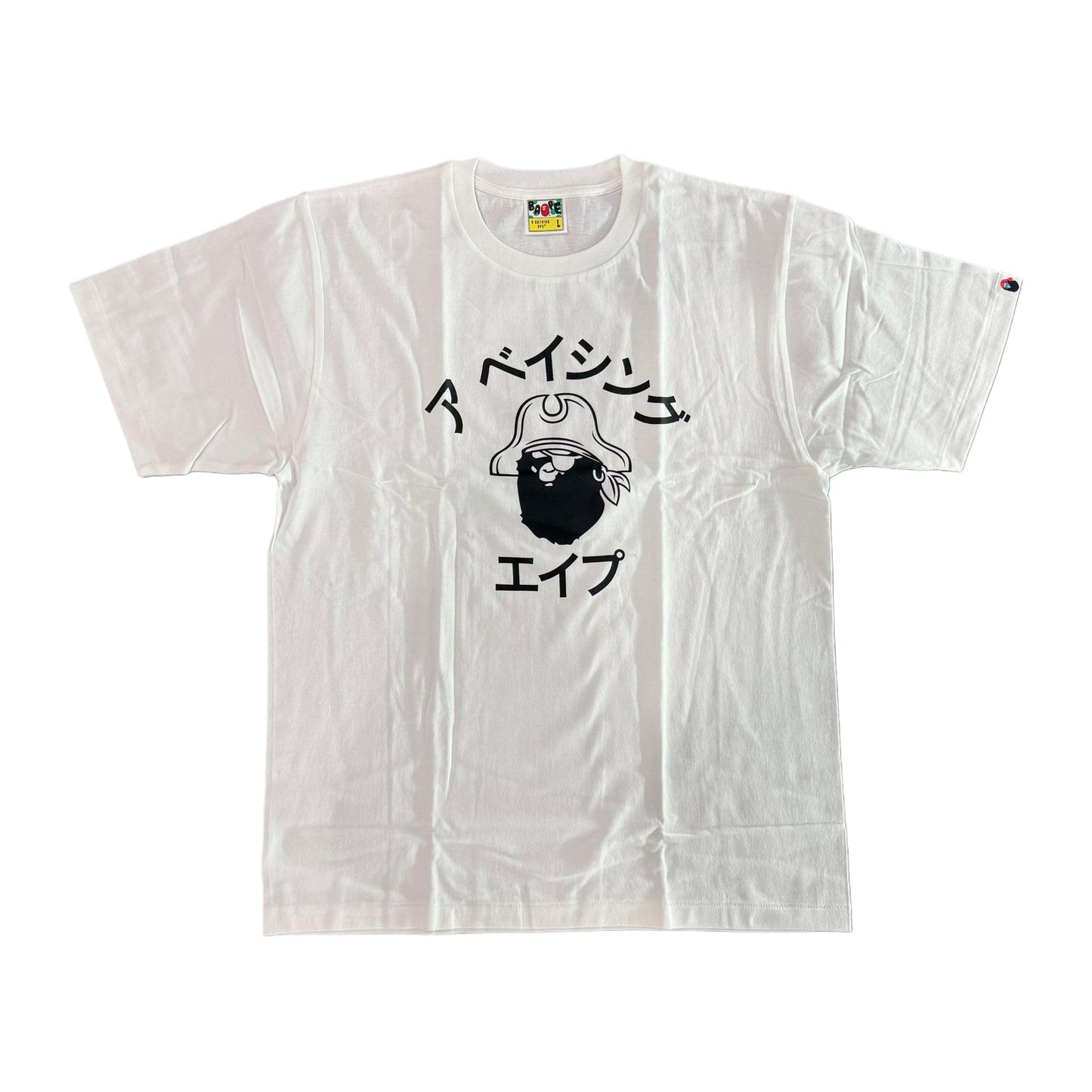 BAPE Katakana Pirate College Tee