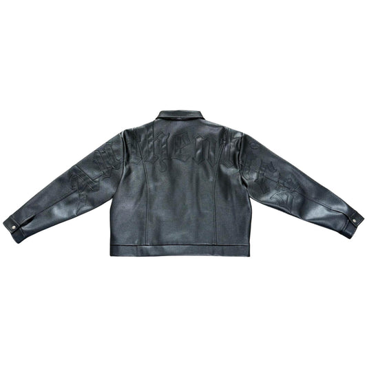 Authentics Members Only Leather Jacket