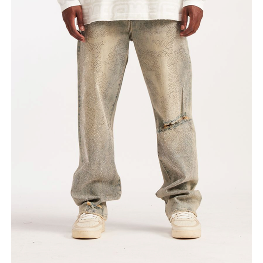 Embellish Jewels Slim Straight