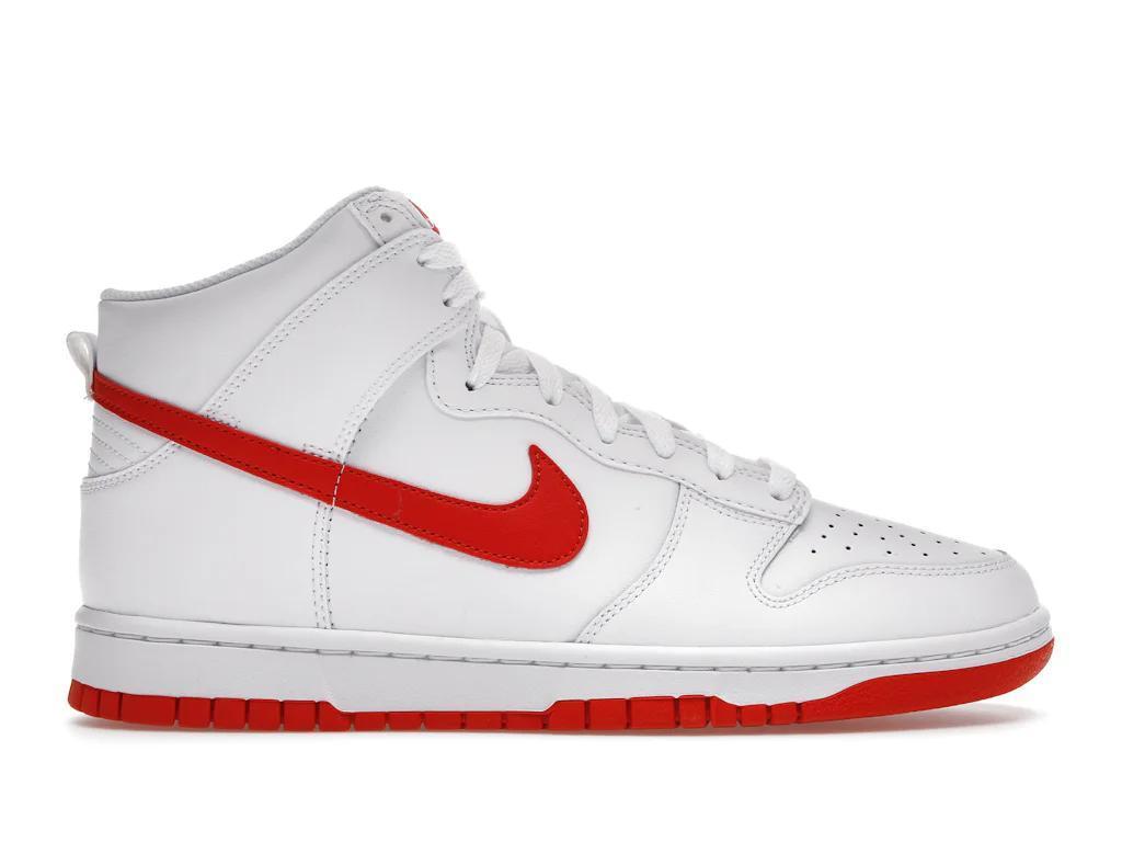 Nike Dunk High
White Picante Red