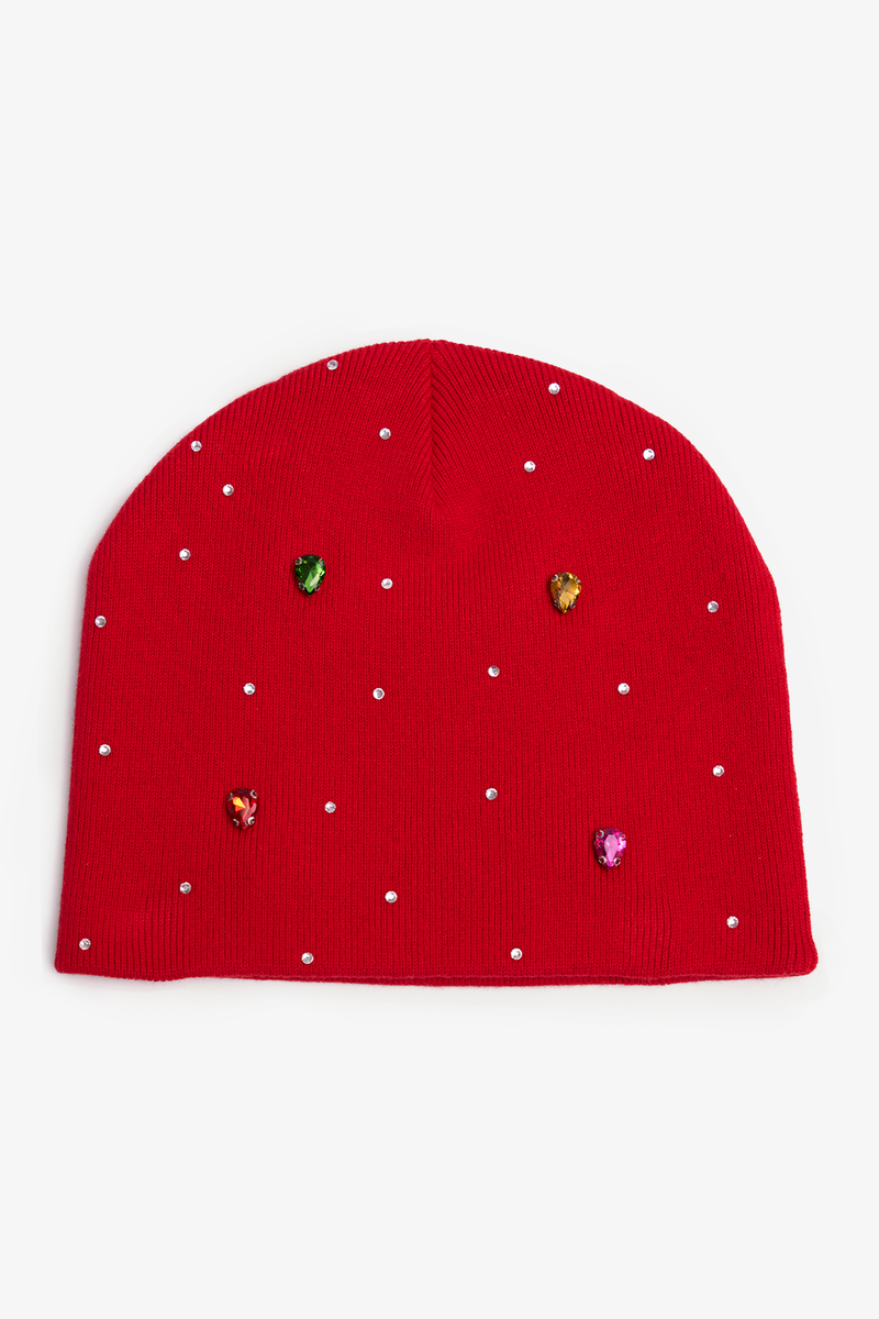 MNML Rhinestone Beanie