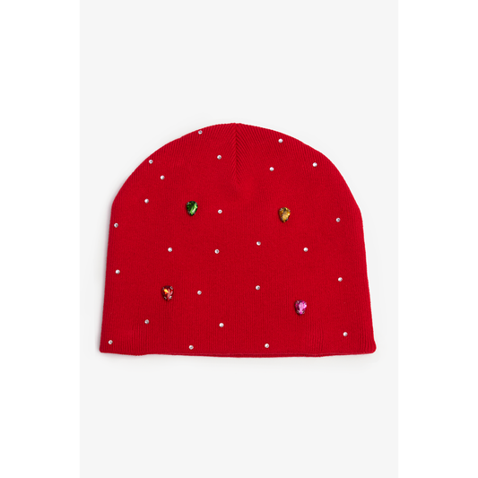 MNML Rhinestone Beanie
