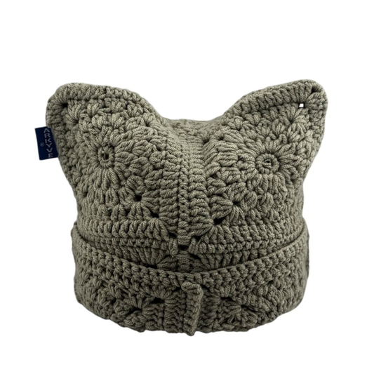 Arkyve Concrete Moss Cat Hat