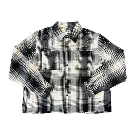Ryoko Rain Rhinestone Flannel