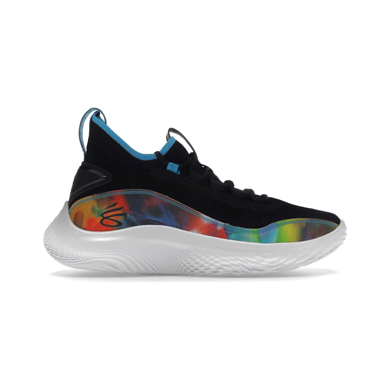 Under Armour Curry 8 Tie Dye Black