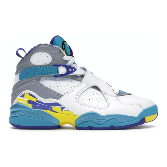 Jordan 8 White Aqua 2019