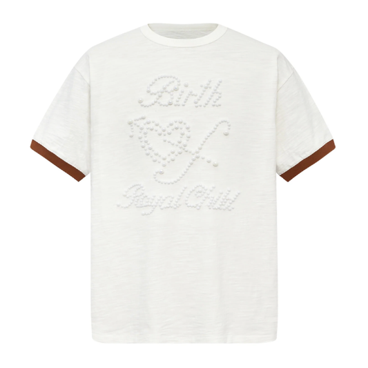 Birth of Royal Child Pearl Patchwork Tee