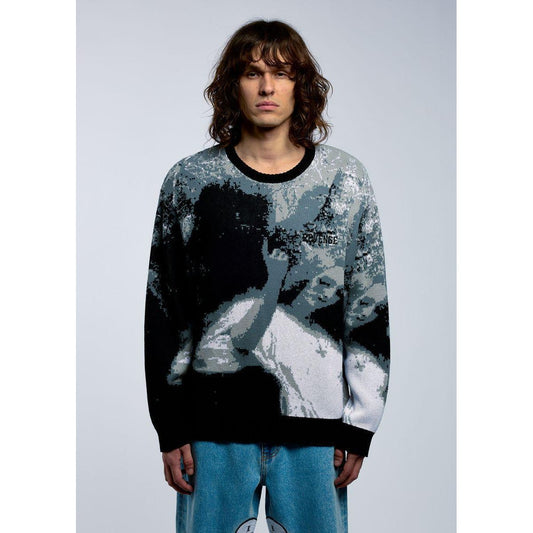Revenge FOREST KNIT SWEATER BLACK