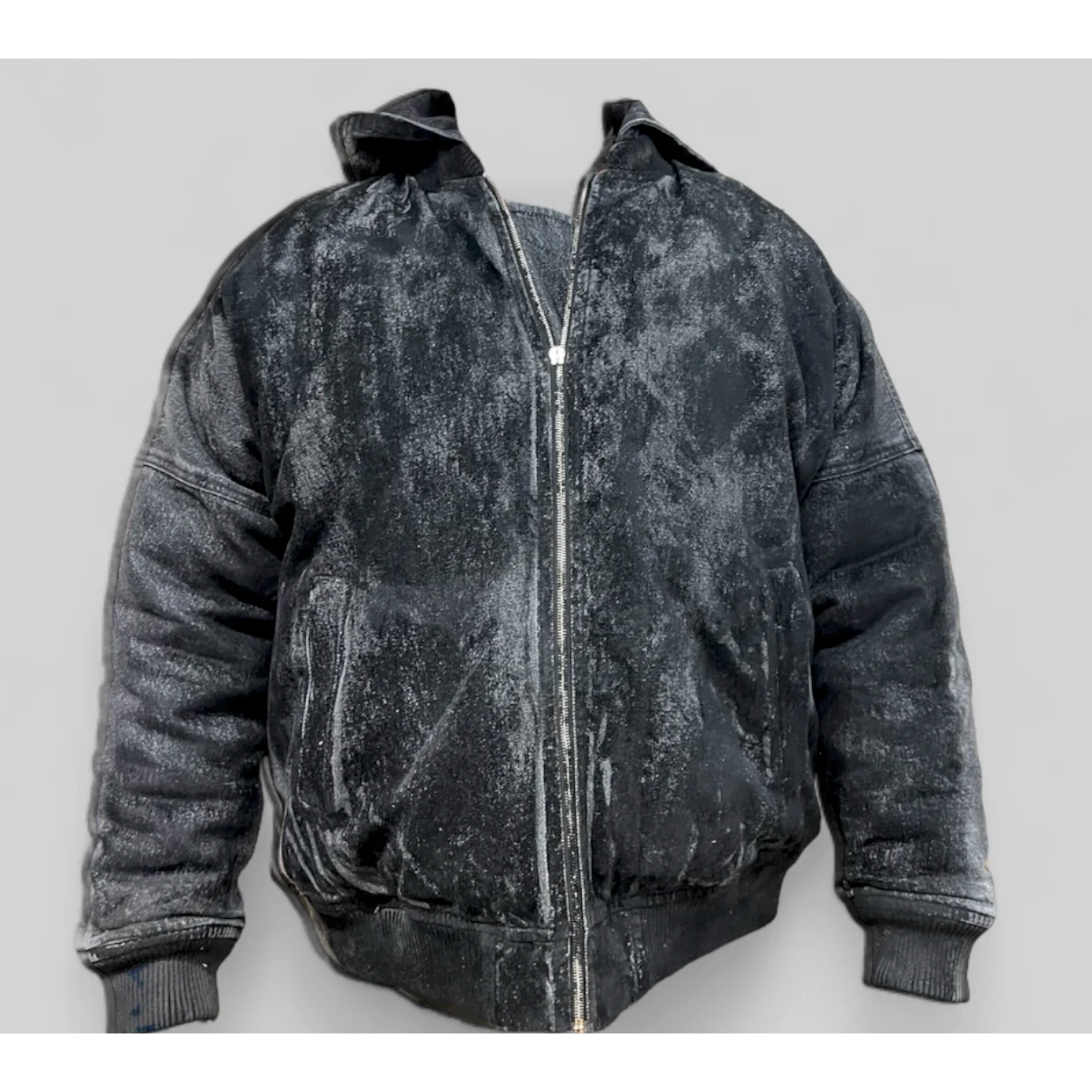 Alchemist Teddy Jacket - Flocked Black