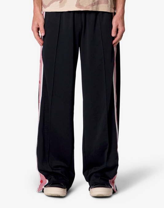 mnml Side Snap Striped Track Pants