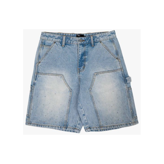EPTM Spotty Denim Shorts