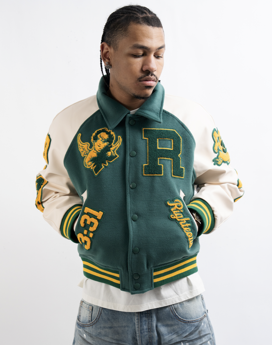 W.A.R. Army of Faith Varsity Jacket