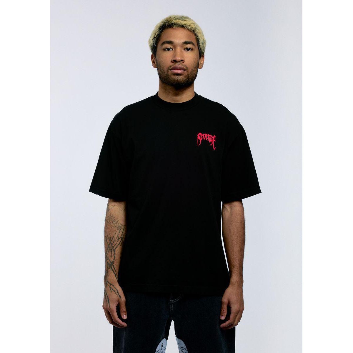 Revenge X KILL TEE BLACK/RED