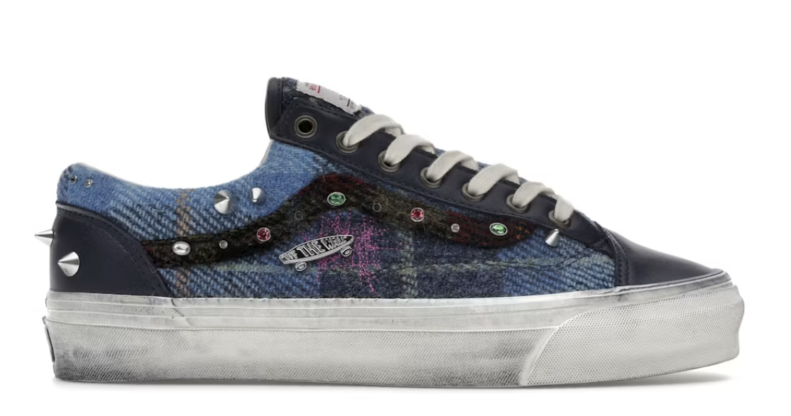 Vans Old Skool 36 Harris Tweed Blue Multi