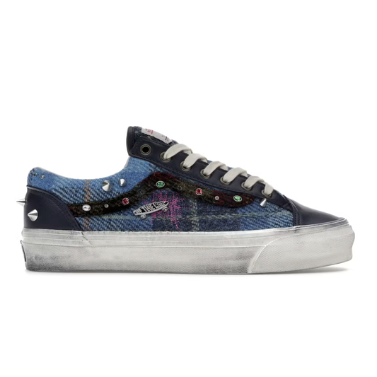 Vans Old Skool 36 Harris Tweed Blue Multi