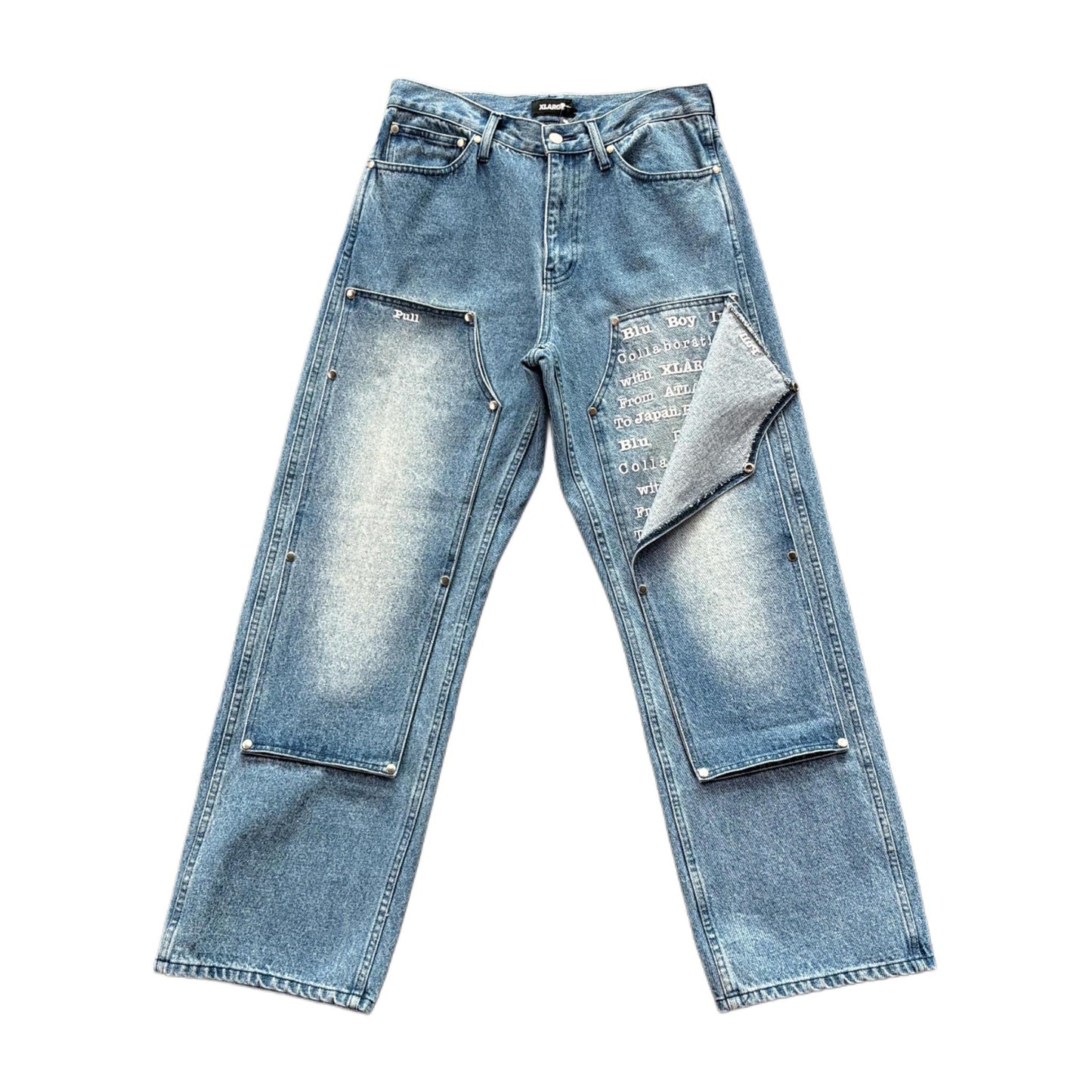 WNTD x XLARGE Snap Panel Carpenter Pants