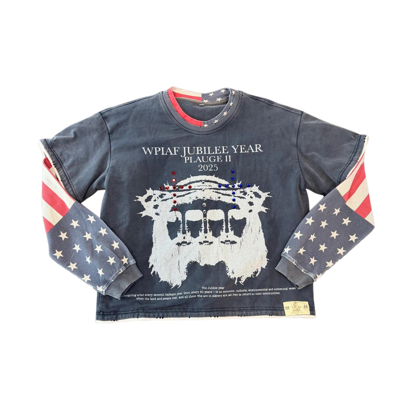 WPIAF Files God Bless America Thermal L/S Tee