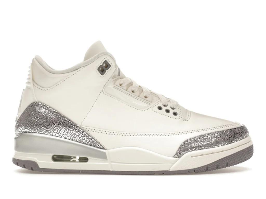 Jordan 3 Retro
Sail Cement Grey (Women's)