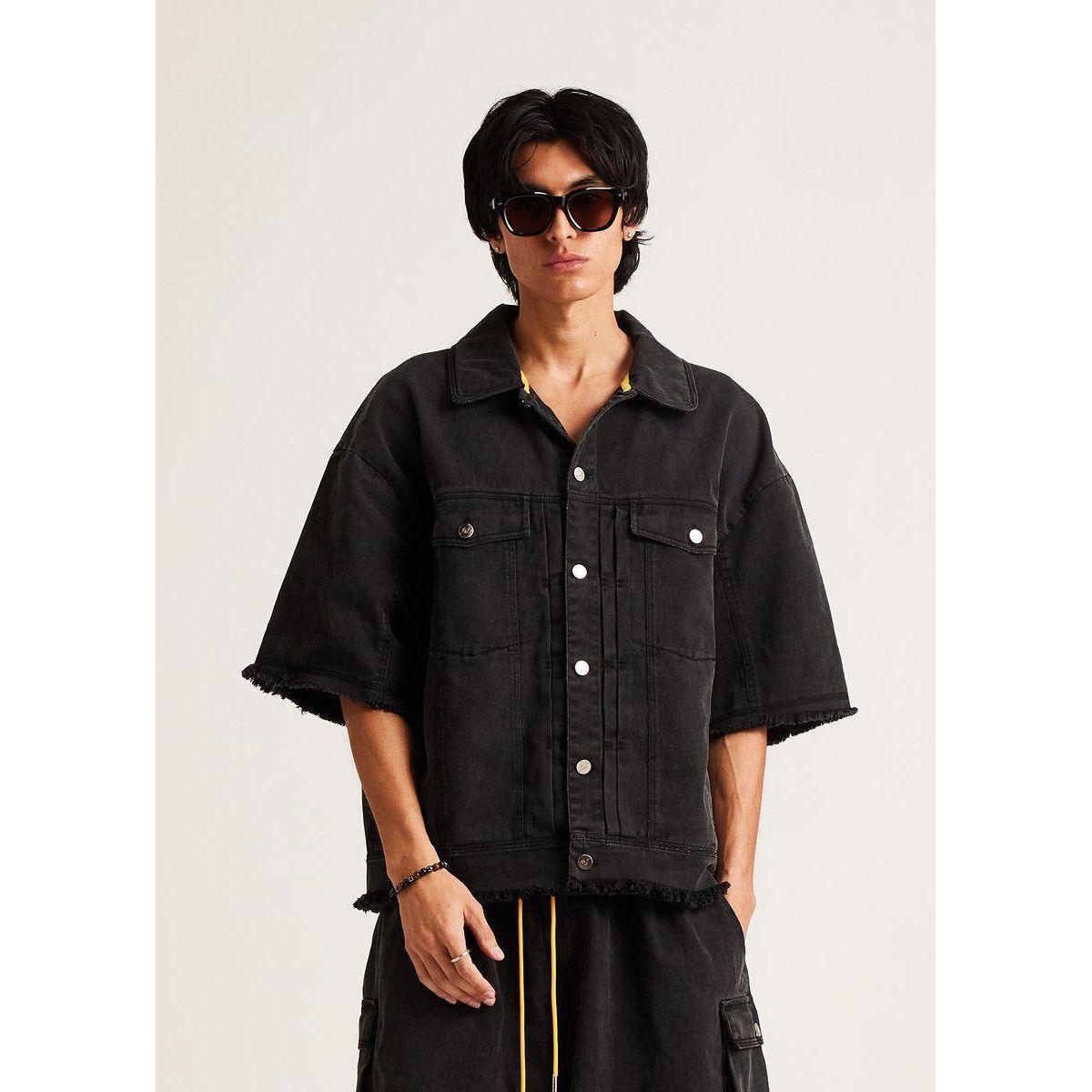 DSM Canvas Short Sleeve Trucker Jacket