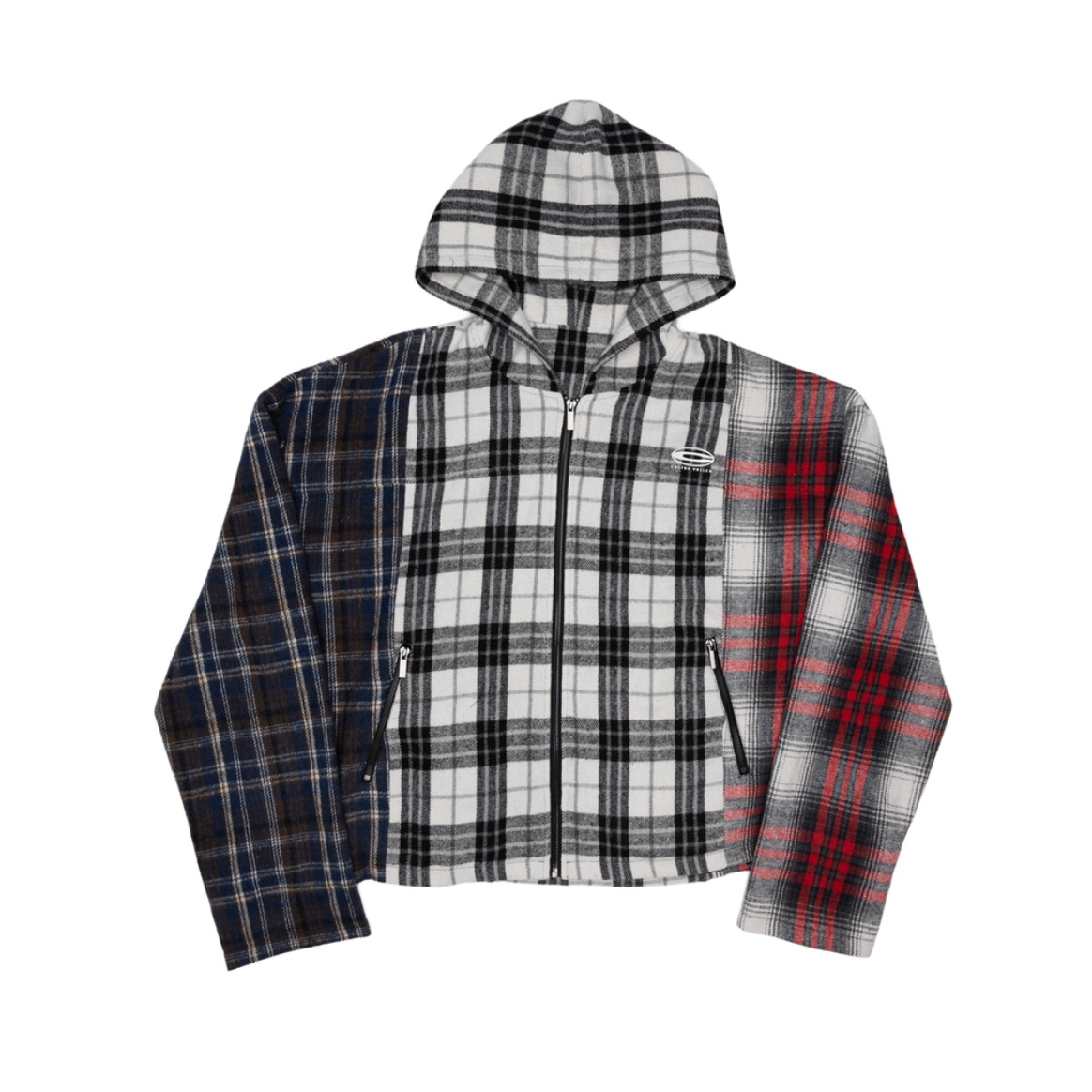 AZVA 3X3 FLANNEL Hoodie