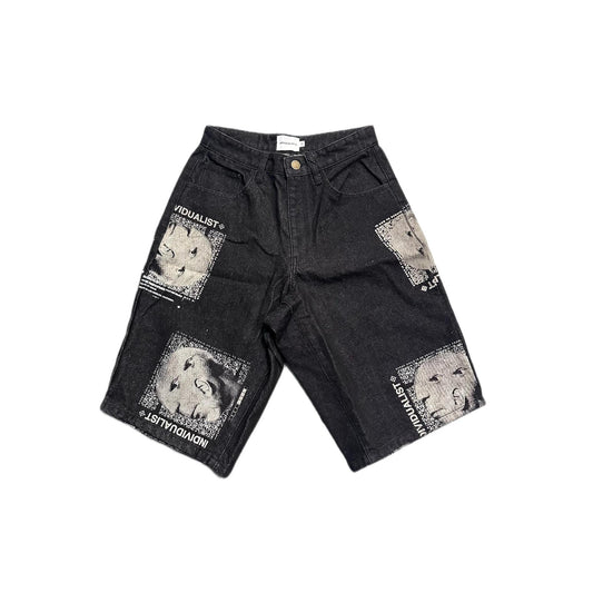 Ind. Picasso Denim Big Boy Shorts