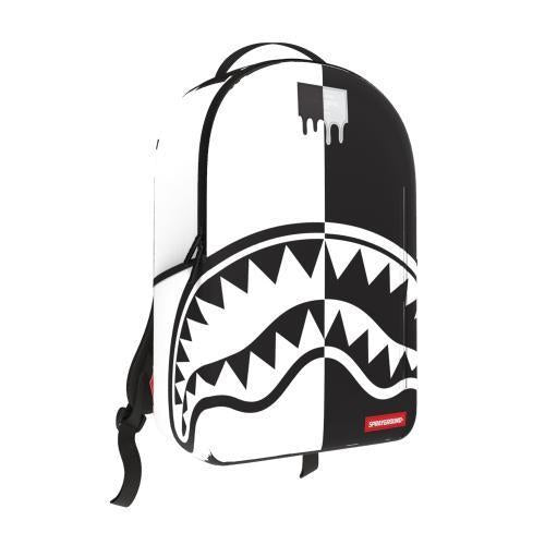 SG Shark Central Black and White Stencil Backpack