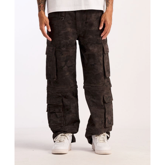 Embellish Convertible Cargo Straight Fit Pants