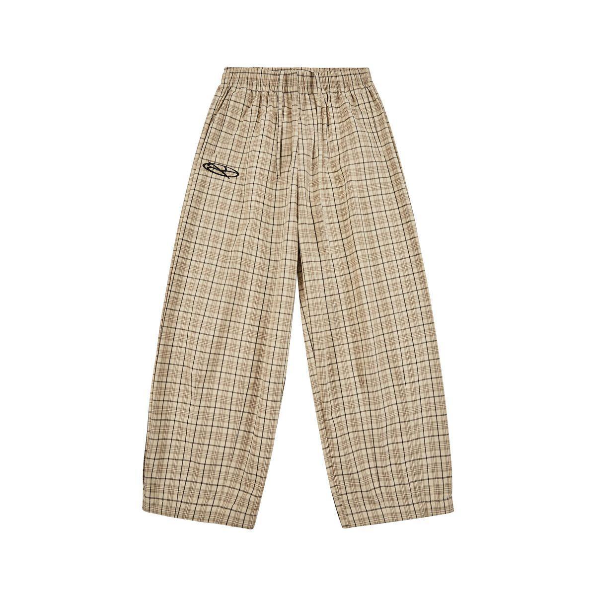 BK Lounge Plaid Track Pants