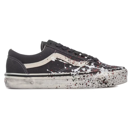 Vans Premium Old Skool 36 Paint Splatter Charcoal Grey