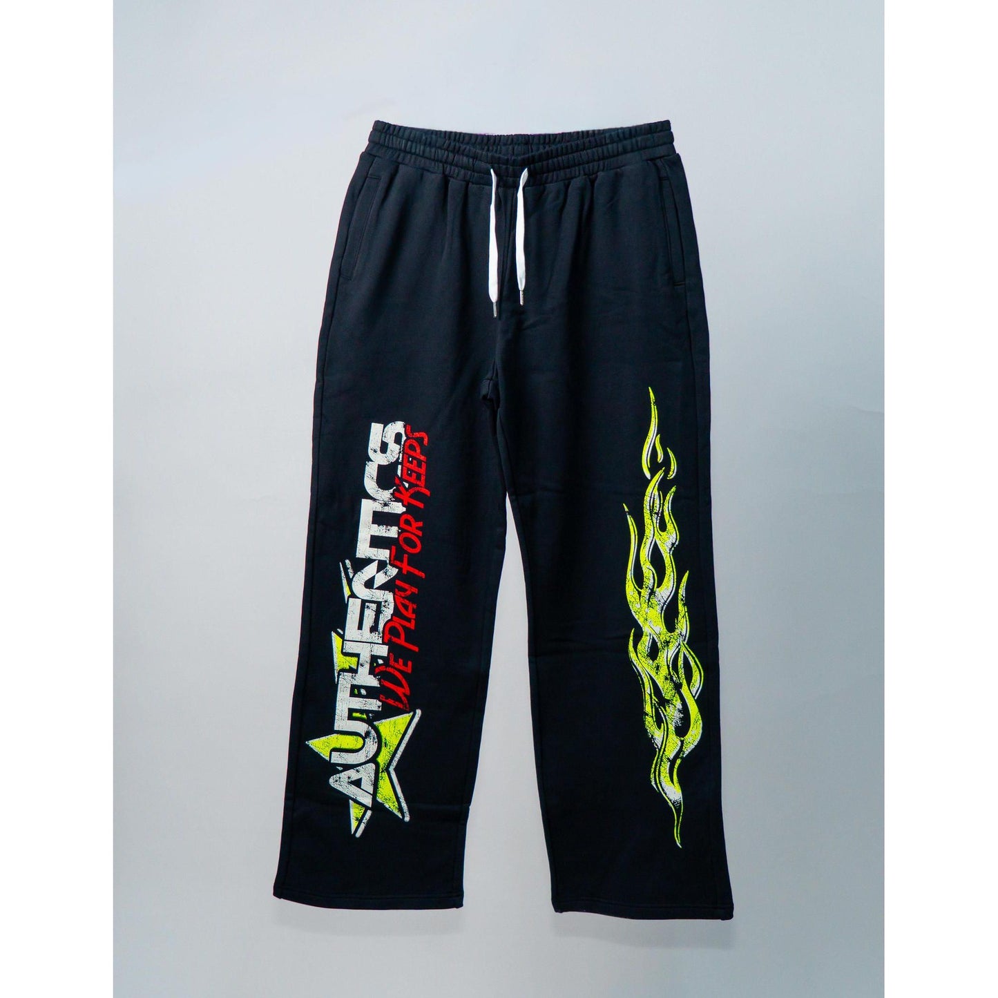 Authentics Flame Stacked Sweats