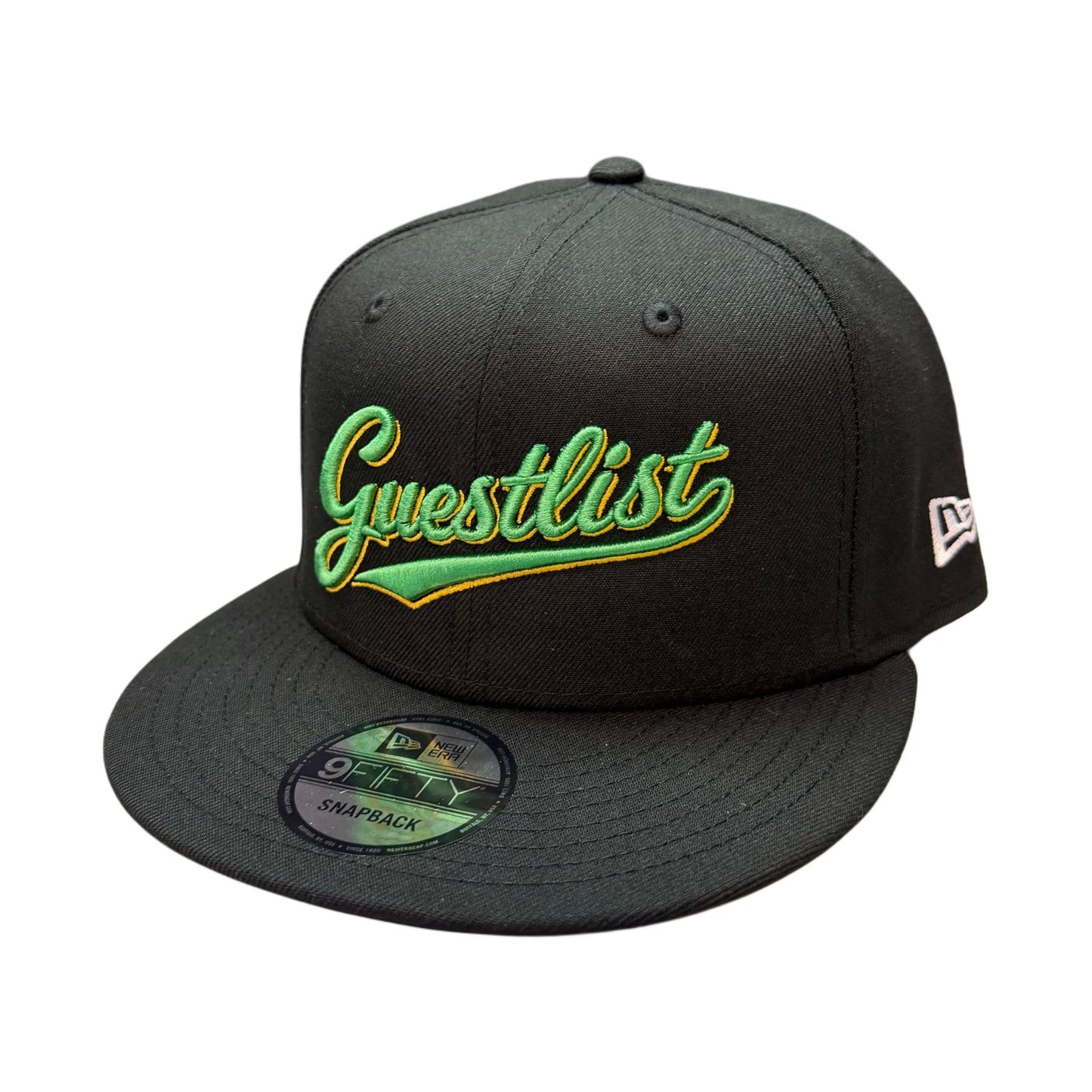 Guest List Script Logo Snapback